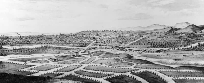 Historic panorama of Boyle Heights